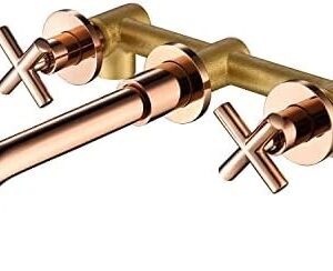 Rose Gold Wall Mount Faucet